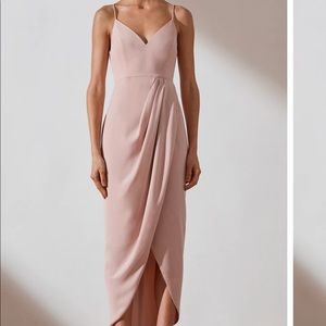 NWT SHONA JOY Tulip Hem Maxi Dress: Ballet Size 6